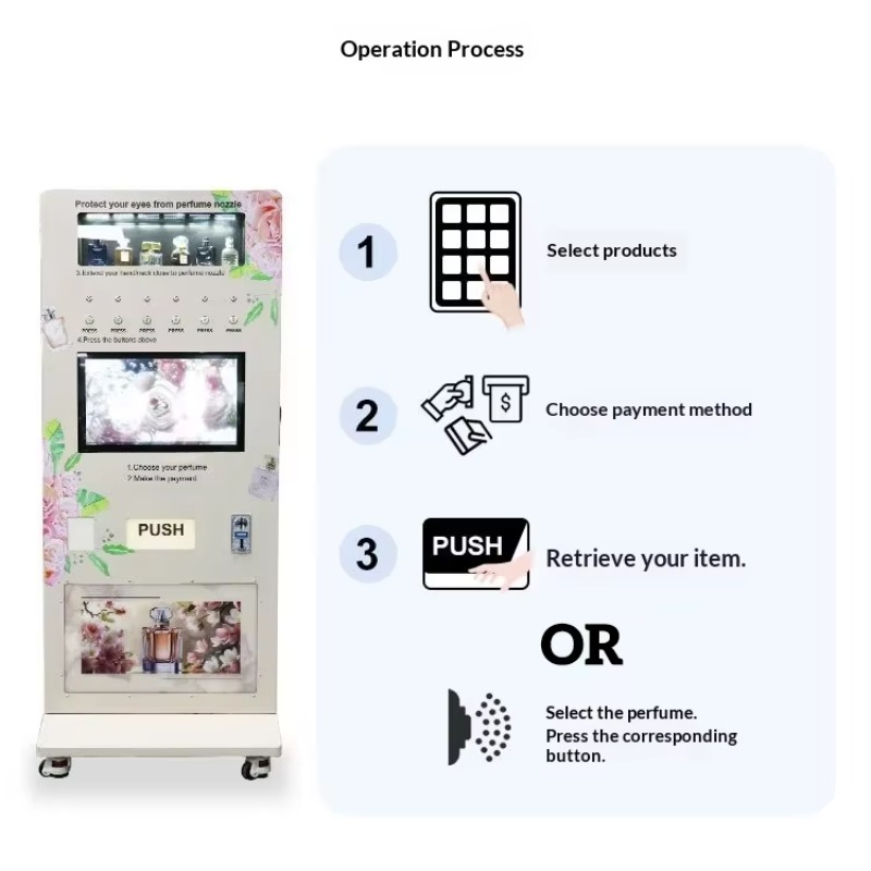 Perfume Tester Vending Machine - Perfume Fragrance Sale review and price