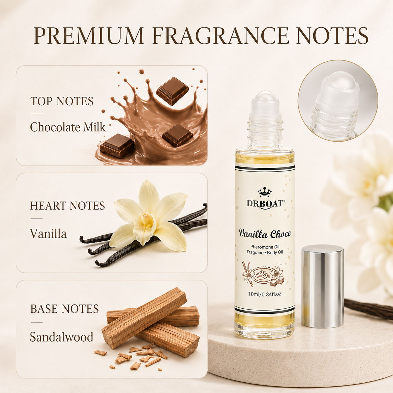 Women Vanilla Choco Sandalwood - Perfume Fragrance Oil review and price